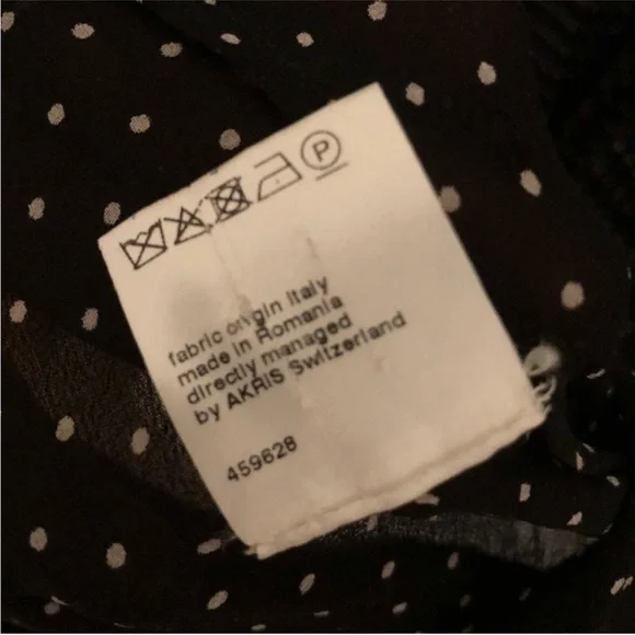 Akris Punto Polka Dot Silk Dress - Picture 7 of 9